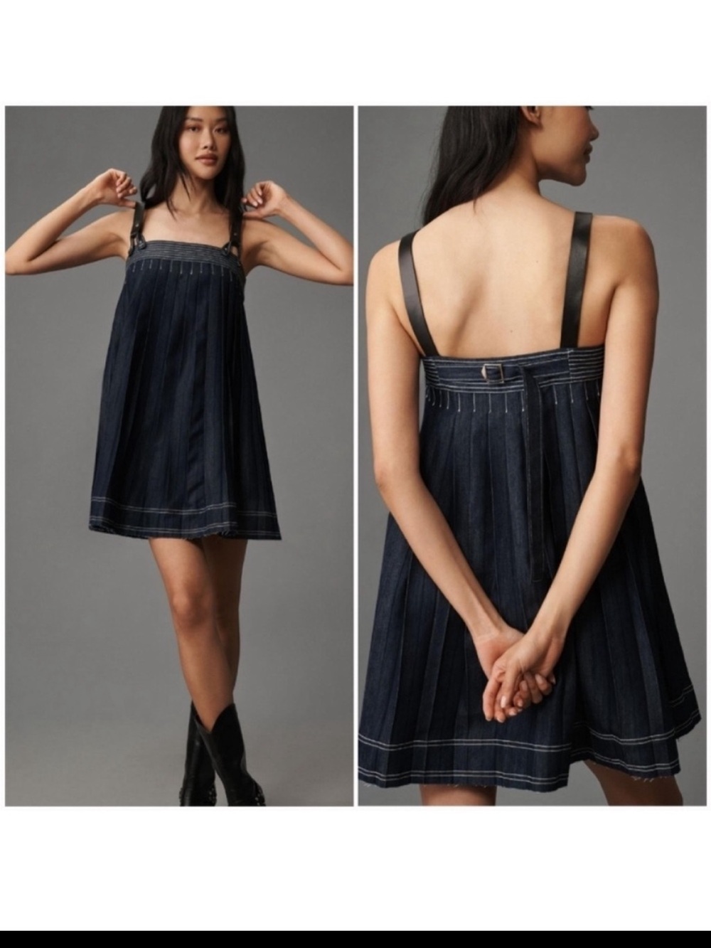 Pilcro Anthropologie | Babydoll Mini Dress | Size M